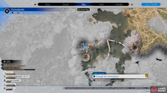 Morass Lifespring Location.