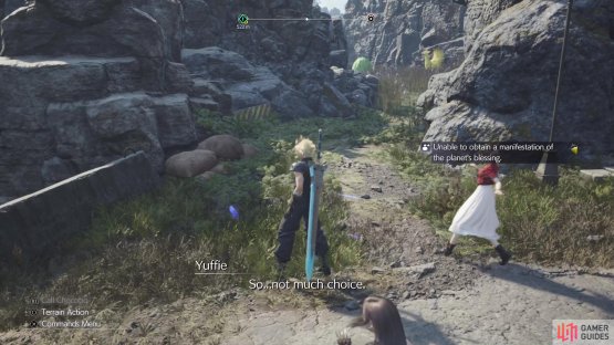 This path is where you will start the hunt for this region&rsquo;s Chocobo.