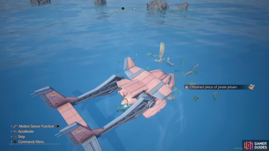 and then break it to obtain a Pirates Jetsam.