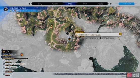 Reactor Royalty Location.