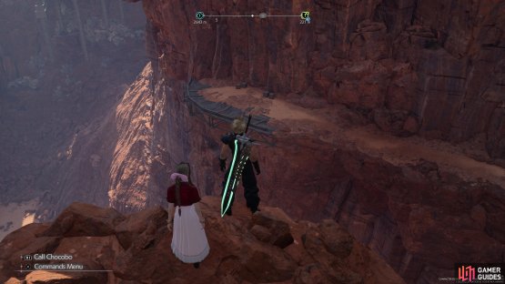 to find the Cosmo Canyon scenic spot.