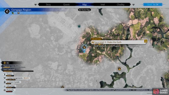 Shake The Earth location.