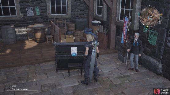Most of the songs will be on the pianos in their respective towns.