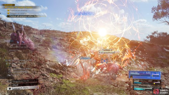 Stardust Beam is Red XIII&rsquo;s most powerful skill.