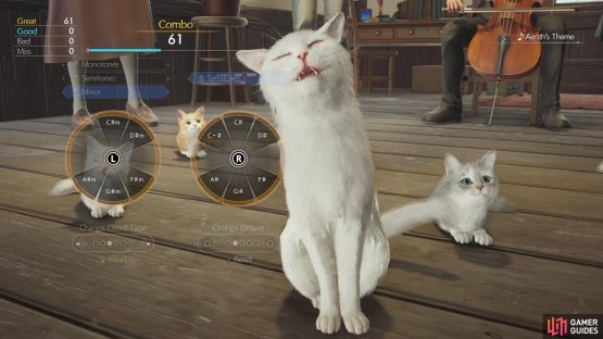 The cats seem to be enjoying your performance!