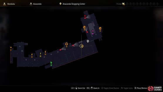 Head into the Anaconda Shopping Center 