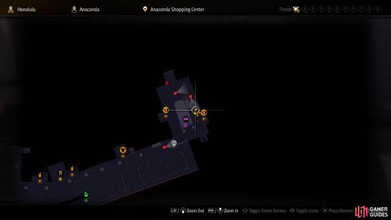 Head up to the second floor of the Anaconda Shopping Center