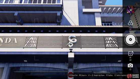 and take a picture of the sign.