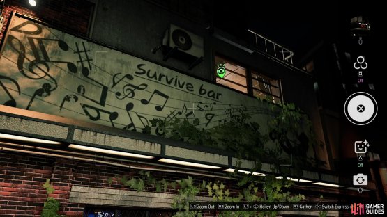 and take a picture of the sign.