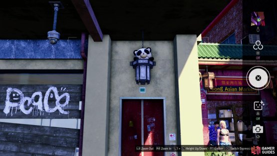 and take a picture of the entrance.