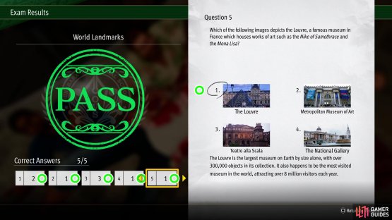 Which of the following images depicts the Louvre?