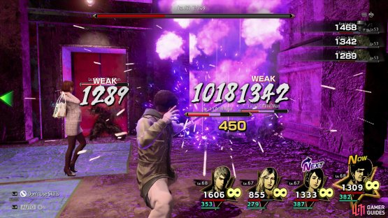 Fortunately they’re weak to fire, so bring them down with Burning Arrow.