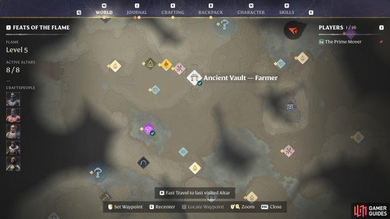 Players can find the Farmer&rsquo;s Ancient Vault northwest of the Springlands Spire, just before the Revelwood entrance.
