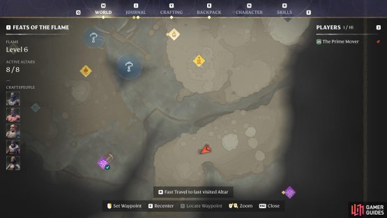 Travel directly south of the Kindelwaste Tower, and you can find plenty of Yucca Fruit.