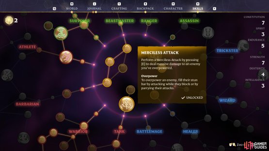 Merciless Attack isn&rsquo;t technically part of any melee skill tree, but it&rsquo;s useful for all three.