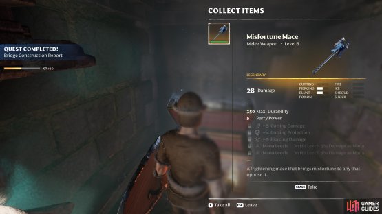 An Epic or Legendary weapon can have numerous useful enhancements.