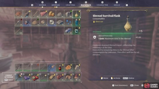There are numerous useful potions that you can use to your advantage!