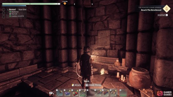 You can read more about the catacombs from the lore notes on the wall near the entrance.