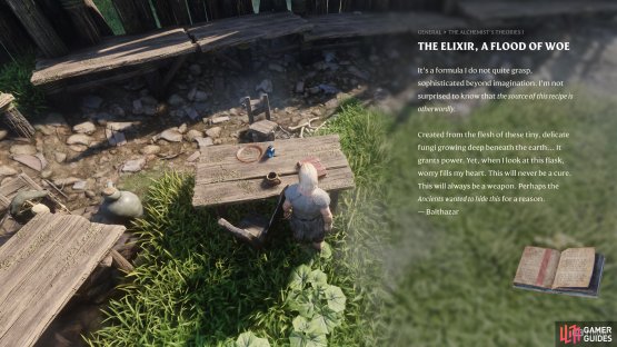 Reading notes provides lore info, highlights points of interest, and sometimes starts quests.