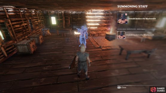 You can summon crafting NPCs at your base once you&rsquo;ve acquired them via the quests.