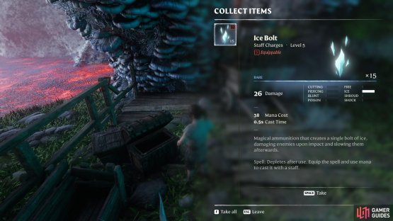 Spells will begin to appear randomly in chests at various POIs once you hit level 3.