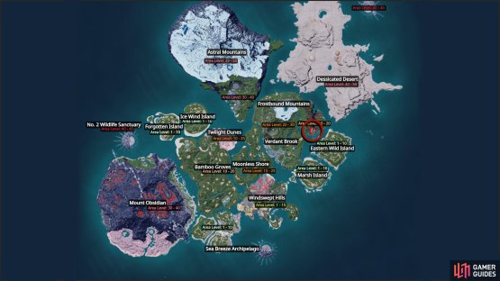 Jormuntide is in the ocean in between Eastern Wild Island and Verdant Brook.