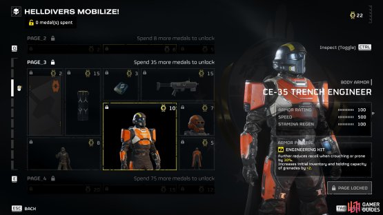 The Engineering Kit passive can be useful for completing the bug nest objective.