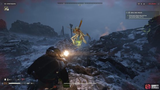Hunters may be weak, but will pounce at you when they get within melee range.
