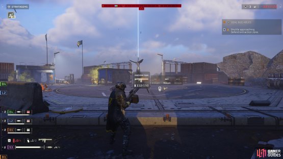 The rate of fire can also be adjusted on some weapons.