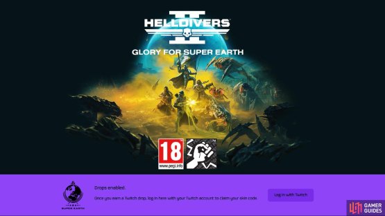 The website allows you to connect your game to your Twitch Account with a few clicks.