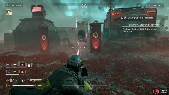 Focus on the legs until the Strider&rsquo;s movement has been slowed