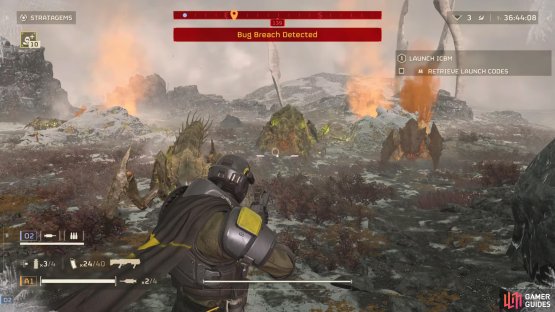 and focus fire on the head to deal maximum damage