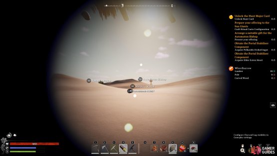 Scout the map with your Spyglass, and you should see a Bishop appear in a group of Rooks and Pawns occasionally.