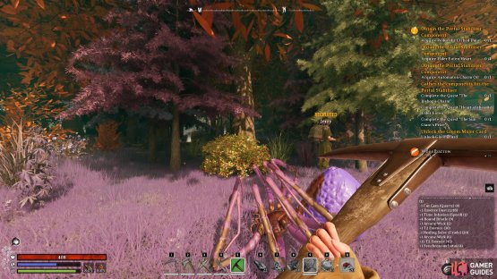 Players can find various tiers of lumber as they get into higher realmscore biomes.