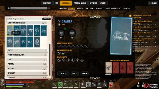 It&rsquo;ll cost you six ingots and three shafts to craft, both of which can be crafted at the Smelter.