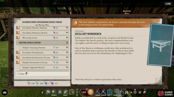 You can get improved workbenches and other tiers of crafting stations as you progress through the game.