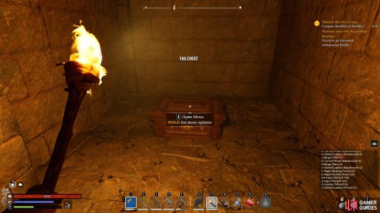 You can find Fae Chests throughout the realms in ruins, POIs, and Sites of Power.