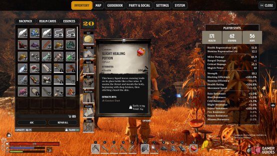 Healing Potions can only be looted in the game, but you&rsquo;ll eventually get the recipe to craft them.