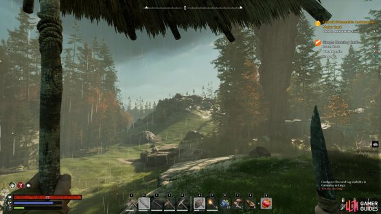 You can continue to explore the wilderness with an umbrella even during a hailstorm.