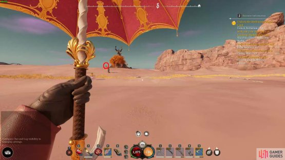 The Deserts in nightingale are often barren, but you can still find a few trees and fibers dotted around the dunes.