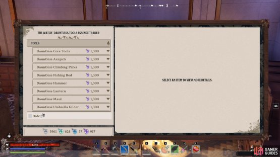 Each one of them will have unique high-tier recipes.