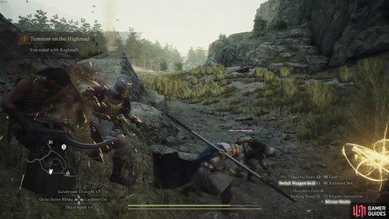 You should attack Simon and the guards if you want the best outcome.