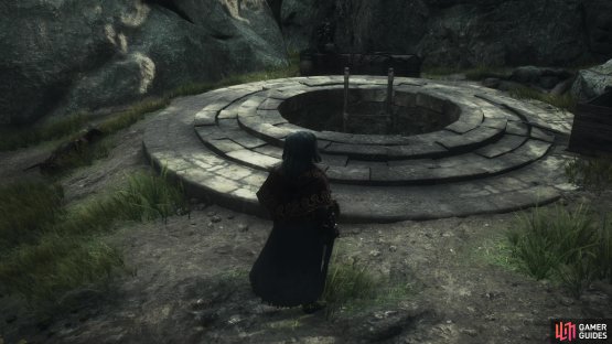 Not only is it hidden by rocks, but the entrance itself is just a pit, making it somewhat easy to miss.