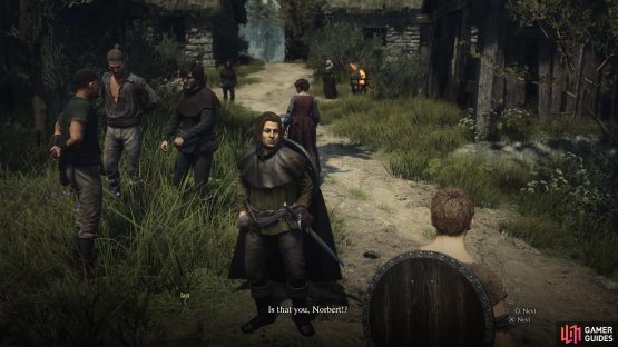 Speak with Ian in Melve when you&rsquo;re ready to set off. 