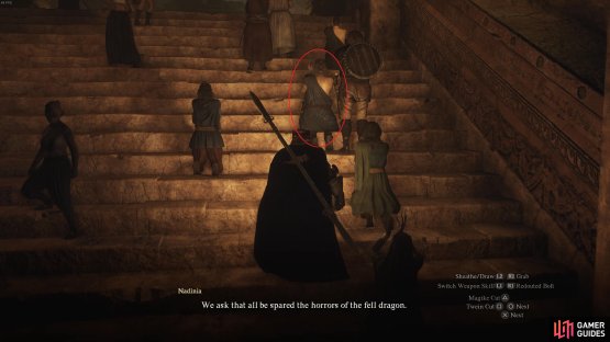 Turn your lantern on to help you identify the assassin.