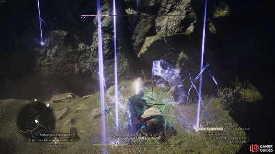 The lighting strikes will rain down beneath the Drake.