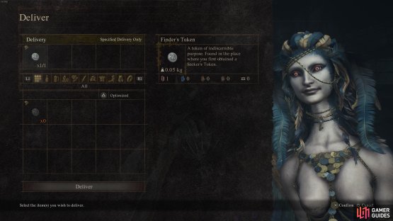 You need to hand the Finder&rsquo;s Token to the Sphinx to complete the riddle within seven days.