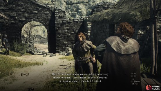 The brothers Ian and Norbert are found just outside Lennart&rsquo;s House.