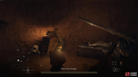 You only need to strike the Empress on her bed once for the contact to trust you.