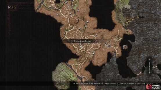 The Tomb of Am&rsquo;Ranna can be found west of Bakbattahl, near the Battahl Ropeway Central Station.